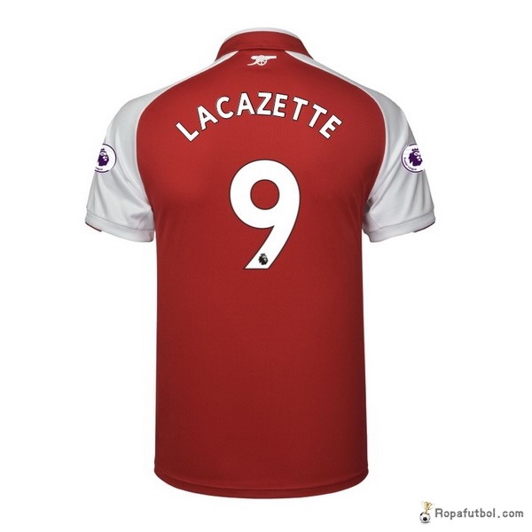Camiseta Arsenal Replica Primera Ropa Lacazette 2017/18
